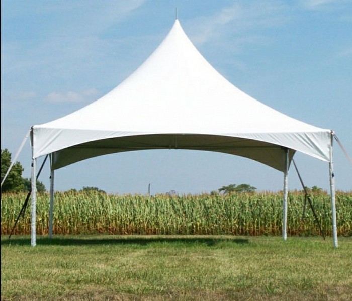 20x20 HIGH PEAK FRAME TENT, 36 GUEST.. $495 /  LONG TERM DISCOUNTS AVAILABLE